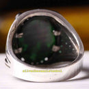 Copy of 925 Sterling Eagle Sapphire and Onyx Stone Mens Ring silverbazaaristanbul 