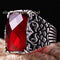 Showy Ruby Stone Solid Handmade 925 Sterling Silver Mens silverbazaaristanbul 