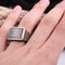 Simple No Stone 925 Sterling Silver Popular Mens Ring silverbazaaristanbul 