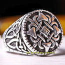 Special Design No Stone Handmade 925 Sterling Silver Mens Ring silverbazaaristanbul 