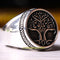 The Tree Of Life No Stone Handmade 925 Sterling Silver Mens Ring silverbazaaristanbul 