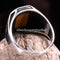 Tigers Eye Stone Jewelry Eagle 925 Sterling Silver Men Ring silverbazaaristanbul 
