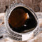Tigers Eye Stone Jewelry Solid 925 Sterling Silver Men Ring silverbazaaristanbul 