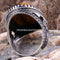 Tigers Eye Stone Ottoman Tughra 925 Sterling Silver Men Ring silverbazaaristanbul 