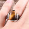 Tigers Eye Stone Turkish Handmade Solid 925 Sterling Silver Men Ring silverbazaaristanbul 