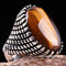 Tigers Eye Stone Turkish Handmade Solid 925 Sterling Silver Men Ring silverbazaaristanbul 