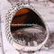 Tigers Eye Stone Turkish Handmade Solid 925 Sterling Silver Men Ring silverbazaaristanbul 