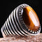 Tigers Eye Stone Turkish Handmade Solid 925 Sterling Silver Men Ring silverbazaaristanbul 