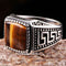 Tigers Eye Stone Turkish Handmade Solid 925 Sterling Silver Men Ring silverbazaaristanbul 