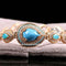 Turkish 925 Sterling Silver Drop Turquoise Stone Lady Women Bracelet silverbazaaristanbul 