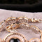 Turkish 925 Sterling Silver Oval Onyx Stone Lady Women Bracelet silverbazaaristanbul 