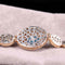 Turkish 925 Sterling Silver Oval Turquoise Stone Lady Women Bracelet silverbazaaristanbul 