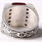 Turkish 925 Sterling Silver Ruby and Sapphire Best Mens Ring silverbazaaristanbul 