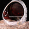 Turkish Handmade 925 Sterling Silver Red Ruby Stone Mens Ring silverbazaaristanbul 