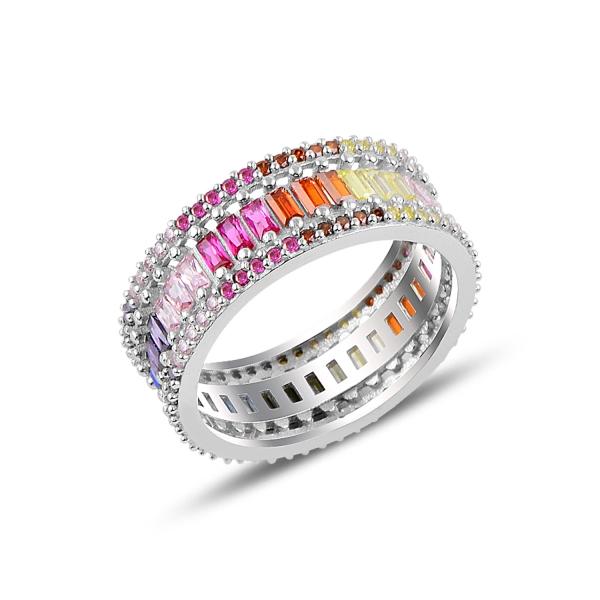 Turkish Handmade Jewelry 925 Sterling Silver Womans Ladies Ring 53 silverbazaaristanbul 