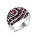 Turkish Handmade Jewelry 925 Sterling Silver Womans Ladies Ring 61 silverbazaaristanbul 