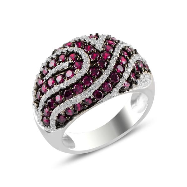 Turkish Handmade Jewelry 925 Sterling Silver Womans Ladies Ring 61 silverbazaaristanbul 