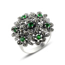 Turkish Handmade Jewelry 925 Sterling Silver Womans Ladies Ring 72 silverbazaaristanbul 