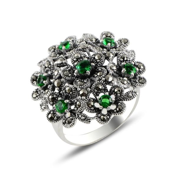 Turkish Handmade Jewelry 925 Sterling Silver Womans Ladies Ring 72 silverbazaaristanbul 