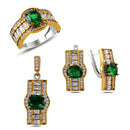 Turkish Handmade Lux Jewelry 925 Sterling Silver Ladies Womans Set 124 silverbazaaristanbul 