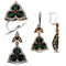 Turkish Handmade Lux Jewelry 925 Sterling Silver Ladies Womans Set 132 silverbazaaristanbul 