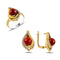 Turkish Handmade Lux Jewelry 925 Sterling Silver Ladies Womans Set 135 silverbazaaristanbul 