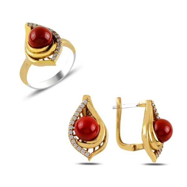Turkish Handmade Lux Jewelry 925 Sterling Silver Ladies Womans Set 135 silverbazaaristanbul 