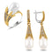 Turkish Handmade Lux Jewelry 925 Sterling Silver Ladies Womans Set 154 silverbazaaristanbul 