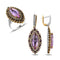 Turkish Handmade Lux Jewelry 925 Sterling Silver Ladies Womans Set 159 silverbazaaristanbul 