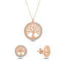 Turkish Handmade Lux Jewelry 925 Sterling Silver Ladies Womans Set 173 silverbazaaristanbul 