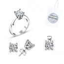 Turkish Handmade Lux Jewelry 925 Sterling Silver Ladies Womans Set 177 silverbazaaristanbul 