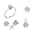 Turkish Handmade Lux Jewelry 925 Sterling Silver Ladies Womans Set 178 silverbazaaristanbul 