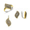 Turkish Handmade Lux Jewelry 925 Sterling Silver Ladies Womans Set 18 silverbazaaristanbul 