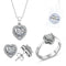Turkish Handmade Lux Jewelry 925 Sterling Silver Ladies Womans Set 181 silverbazaaristanbul 