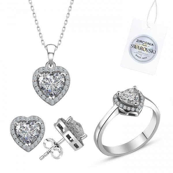 Turkish Handmade Lux Jewelry 925 Sterling Silver Ladies Womans Set 181 silverbazaaristanbul 