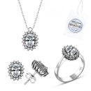 Turkish Handmade Lux Jewelry 925 Sterling Silver Ladies Womans Set 182 silverbazaaristanbul 