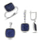 Turkish Handmade Lux Jewelry 925 Sterling Silver Ladies Womans Set 184 silverbazaaristanbul 