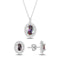 Turkish Handmade Lux Jewelry 925 Sterling Silver Ladies Womans Set 20 silverbazaaristanbul 