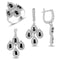 Turkish Handmade Lux Jewelry 925 Sterling Silver Ladies Womans Set 230 silverbazaaristanbul 