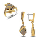 Turkish Handmade Lux Jewelry 925 Sterling Silver Ladies Womans Set 25 silverbazaaristanbul 