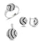 Turkish Handmade Lux Jewelry 925 Sterling Silver Ladies Womans Set 298 silverbazaaristanbul 
