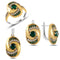 Turkish Handmade Lux Jewelry 925 Sterling Silver Ladies Womans Set 32 silverbazaaristanbul 