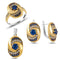 Turkish Handmade Lux Jewelry 925 Sterling Silver Ladies Womans Set 33 silverbazaaristanbul 