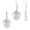 Turkish Handmade Lux Jewelry 925 Sterling Silver Ladies Womans Set 342 silverbazaaristanbul 