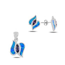Turkish Handmade Lux Jewelry 925 Sterling Silver Ladies Womans Set 343 silverbazaaristanbul 