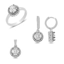 Turkish Handmade Lux Jewelry 925 Sterling Silver Ladies Womans Set 351 silverbazaaristanbul 