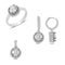 Turkish Handmade Lux Jewelry 925 Sterling Silver Ladies Womans Set 351 silverbazaaristanbul 