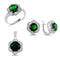 Turkish Handmade Lux Jewelry 925 Sterling Silver Ladies Womans Set 356 silverbazaaristanbul 