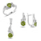 Turkish Handmade Lux Jewelry 925 Sterling Silver Ladies Womans Set 386 silverbazaaristanbul 