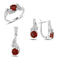 Turkish Handmade Lux Jewelry 925 Sterling Silver Ladies Womans Set 390 silverbazaaristanbul 